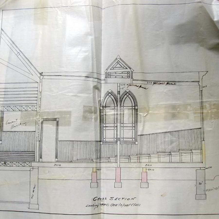 Bushwick Avenue ME Church 1901 Plan